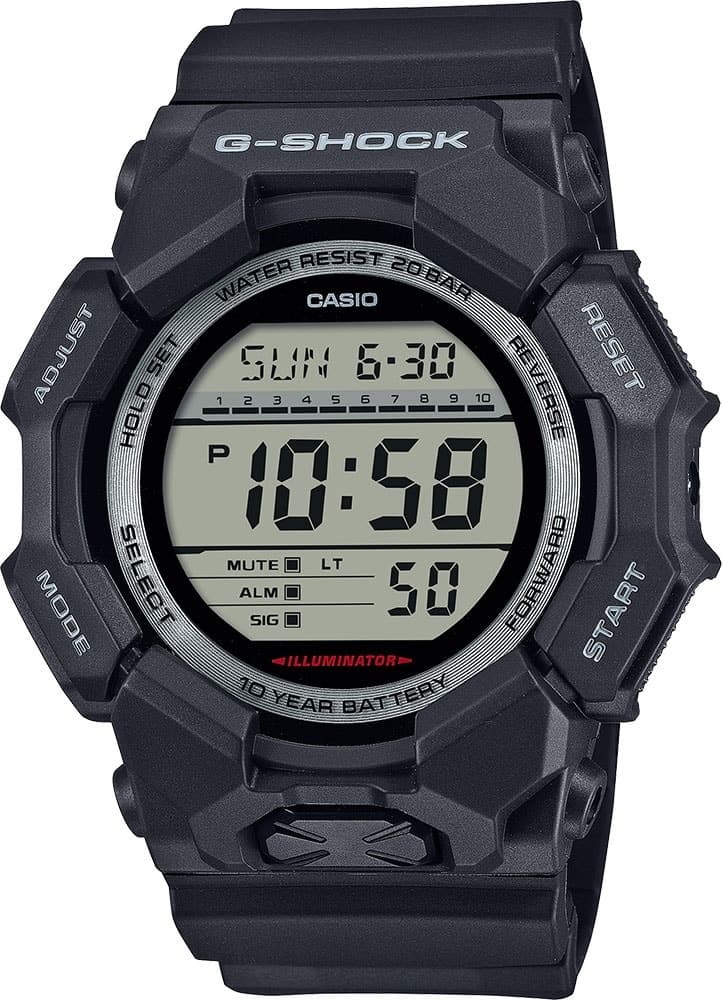 Relógio Digital Casio Gd-010-1DR Preto