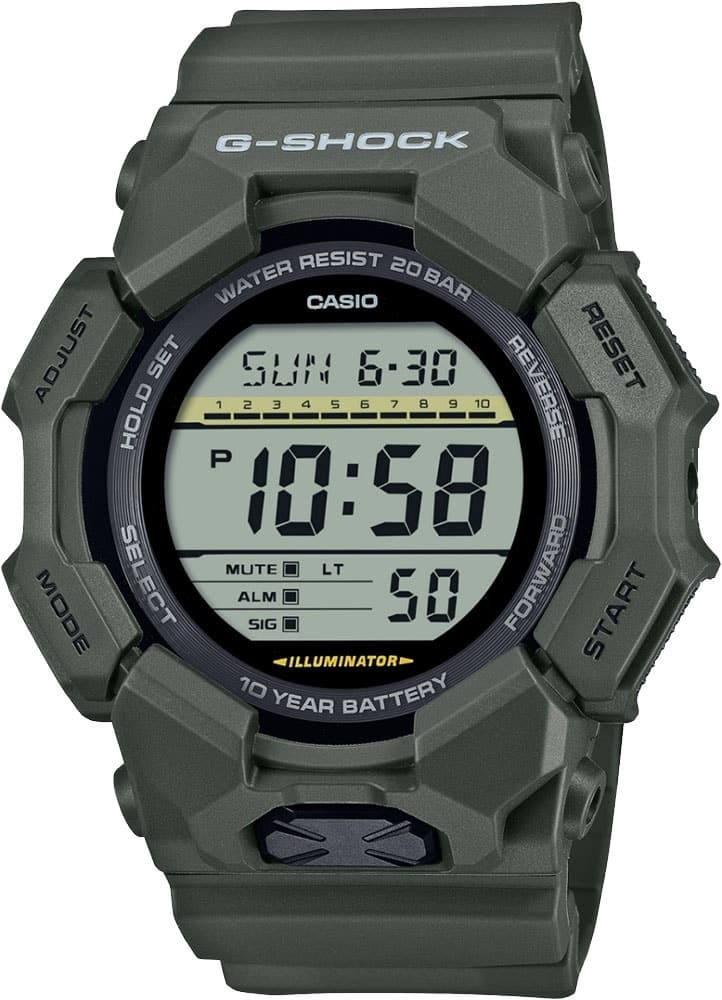 Relógio Casio Digital Gd-010-3DR Verde