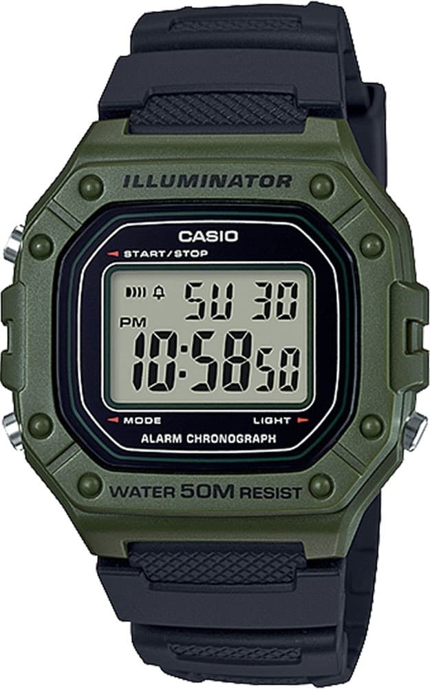 Relógio Casio Digital W-218H-3AVDF Masculino
