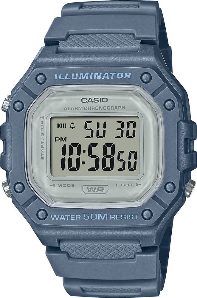 Relógio Casio Digital W-218HC-2AVDF Masculino