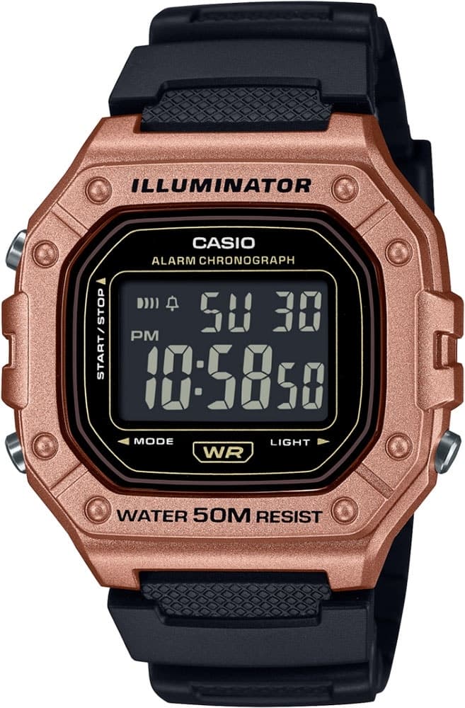 Relógio Digital Casio W-218HM-5BVDF Masculino