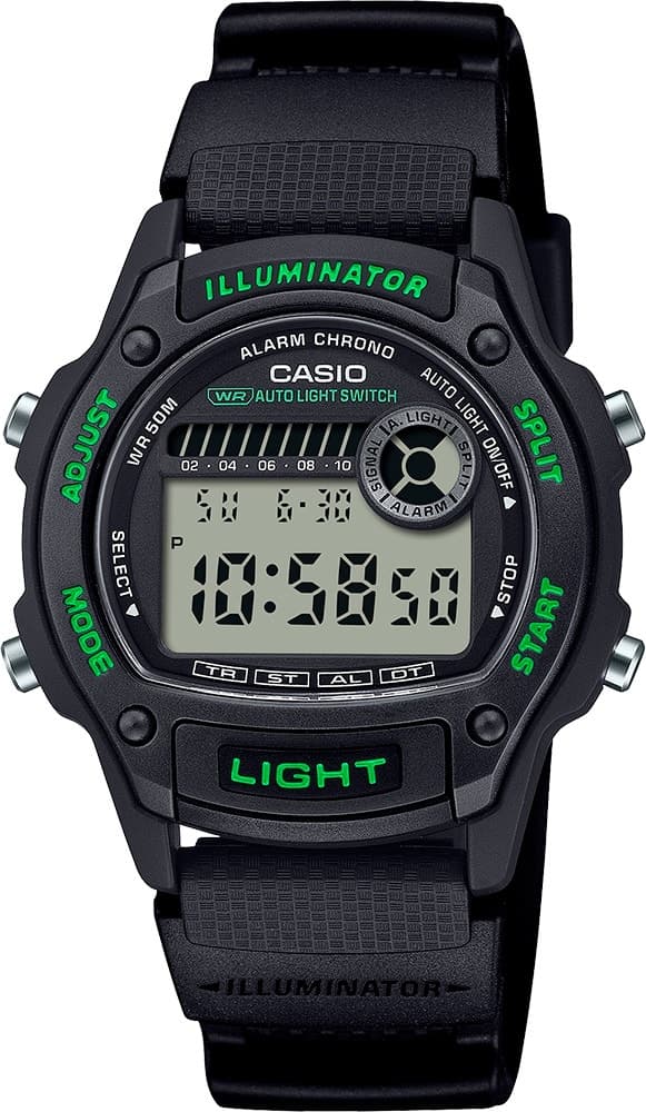 Relógio Digital Casio W-220HD-1A3VDF Masculino
