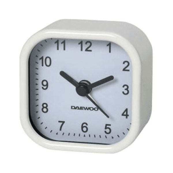 Relógio com Alarme Daewoo International Dca-01W - Branco