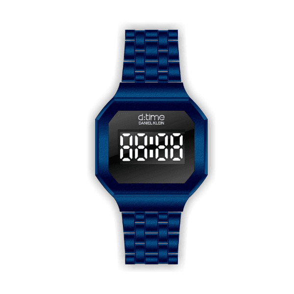 Relógio Digital Feminino Daniel Klein Dk.1.12464-4 Azul