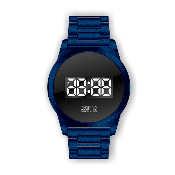 Relógio Digital Masculino Daniel Klein D Time Dk.1.12322-5 Azul