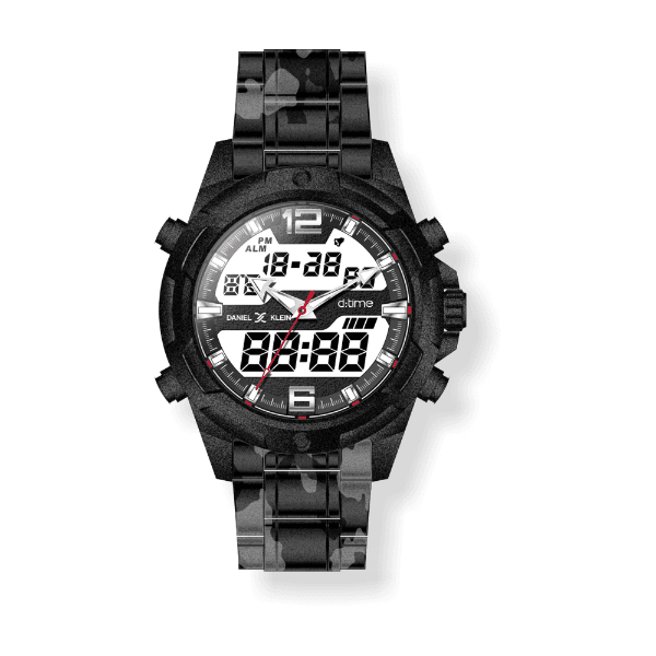 Relógio Digital Masculino Daniel Klein Dk.1.12355-1 Camuflado