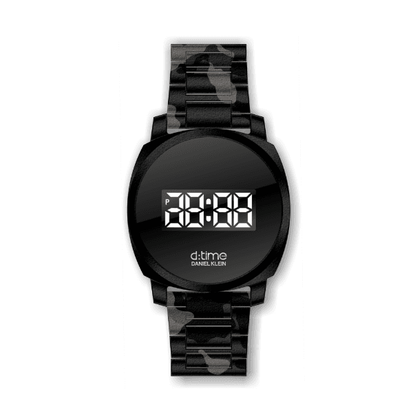 Relógio Digital Daniel Klein D:Time Dk.1.12435-7 Masculino Camuflado