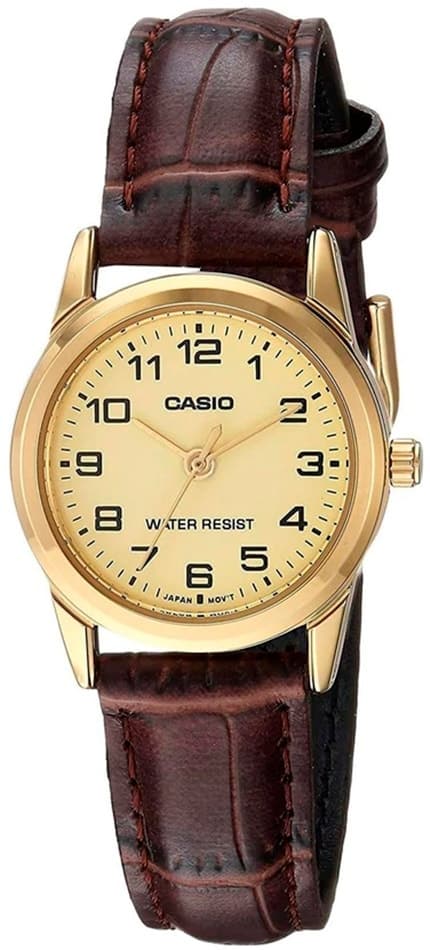 Relógio Feminino Casio Analógico Ltp-V001GL-9BUDF