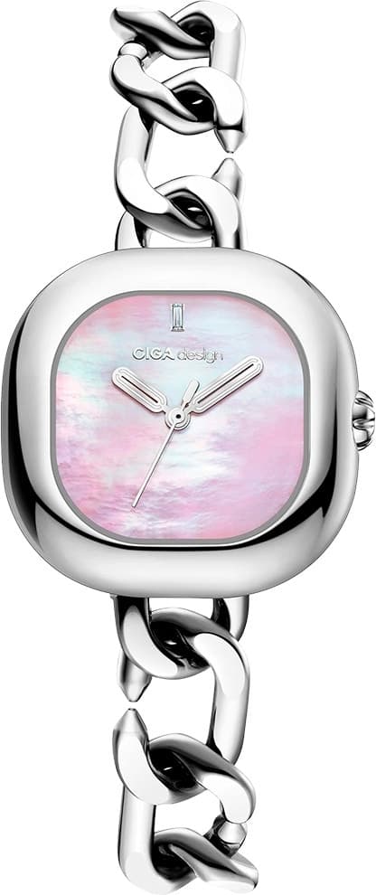 Relógio Feminino Ciga Design D026-Sipk-3SS Aglaia Collection Quartz