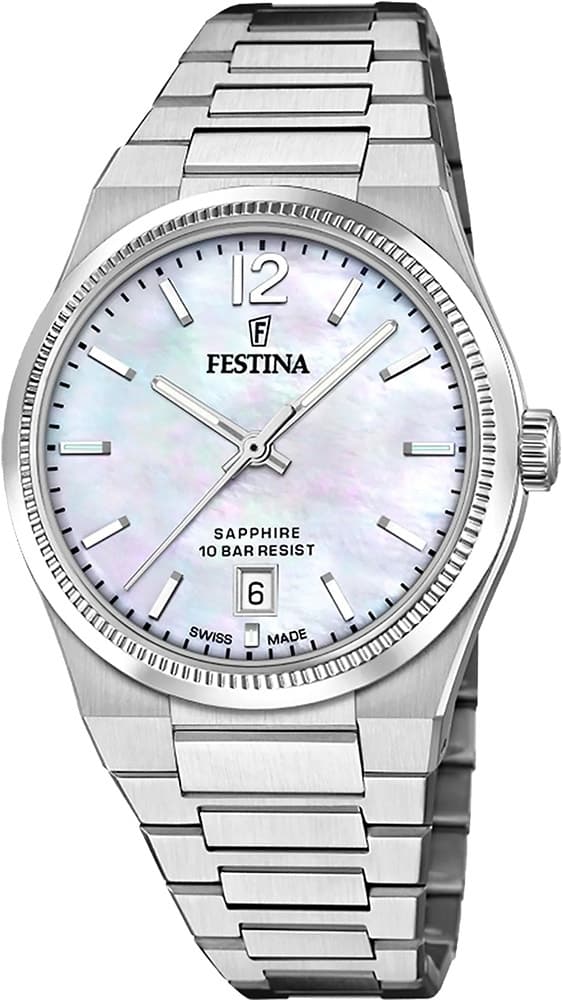 Relógio Feminino Festina Swiss Made Rivé F20052-1