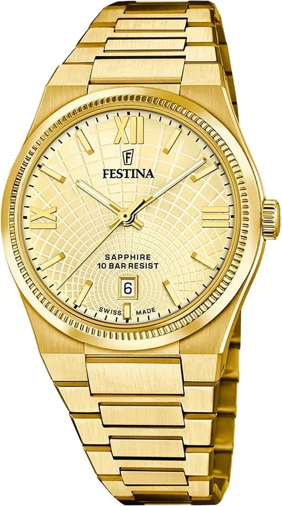 Relógio Festina Swiss Made Rivé F20057/2 Masculino