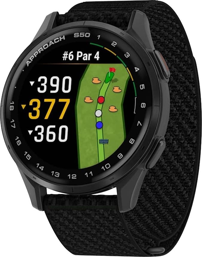 Relógio Smartwatch Garmin Approach S50 Golf 010-03010-00 Preto