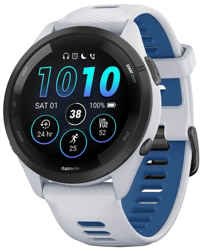 Relógio GPS Garmin Forerunner 265 Bluetooth Branco