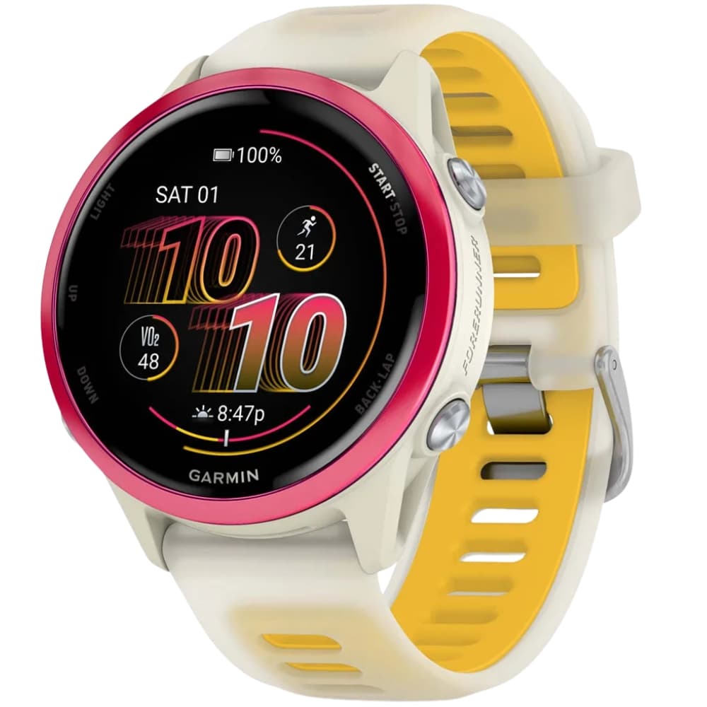 Relógio GPS Garmin Forerunner 570 42MM Raspberry