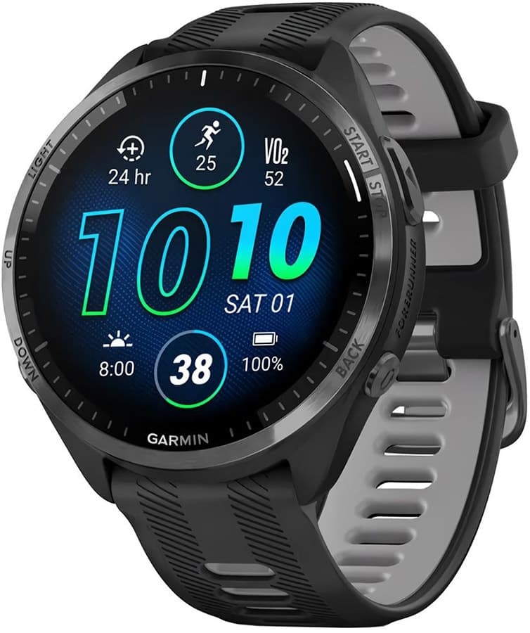 Relógio GPS Garmin Forerunner 965 010-02809-20 Preto/Cinza