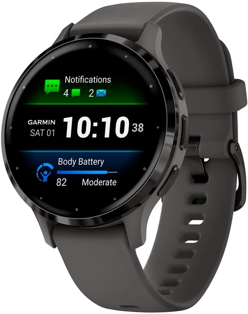 Relógio GPS Garmin Venu 3S Slate/Pebble Gray