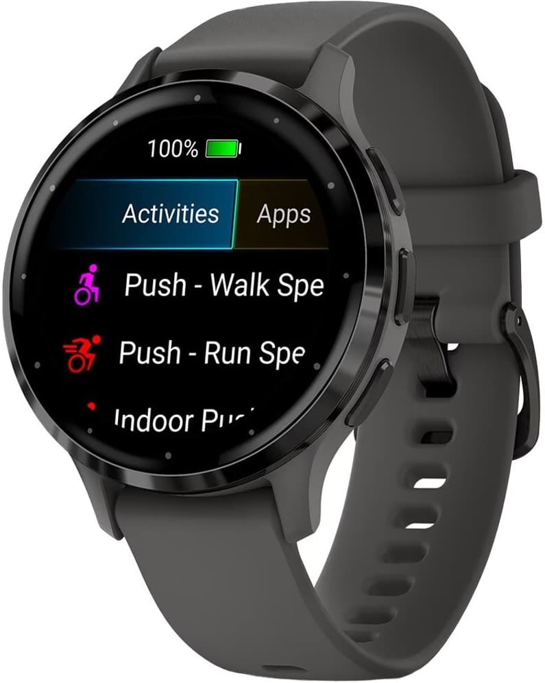 Relógio GPS Garmin Venu 3S Cinza