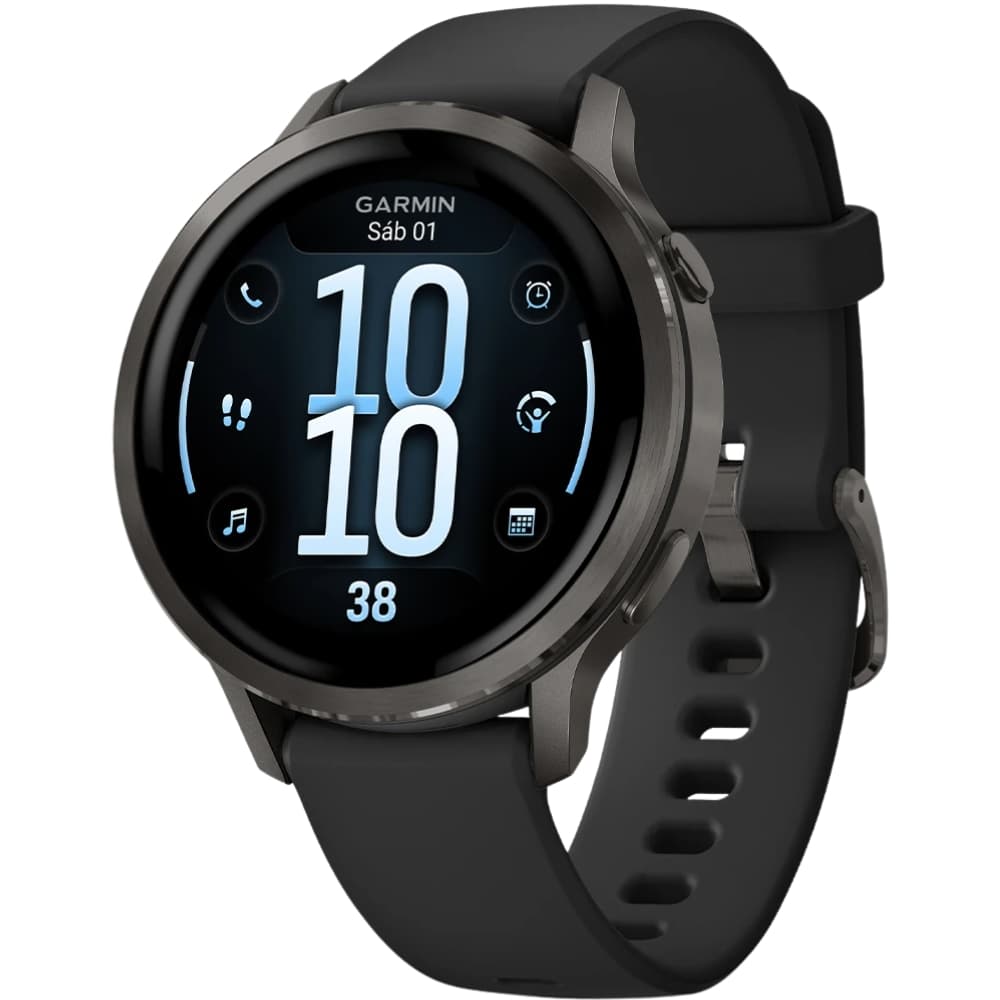Relógio Garmin Venu 4 41MM Slate/Preto