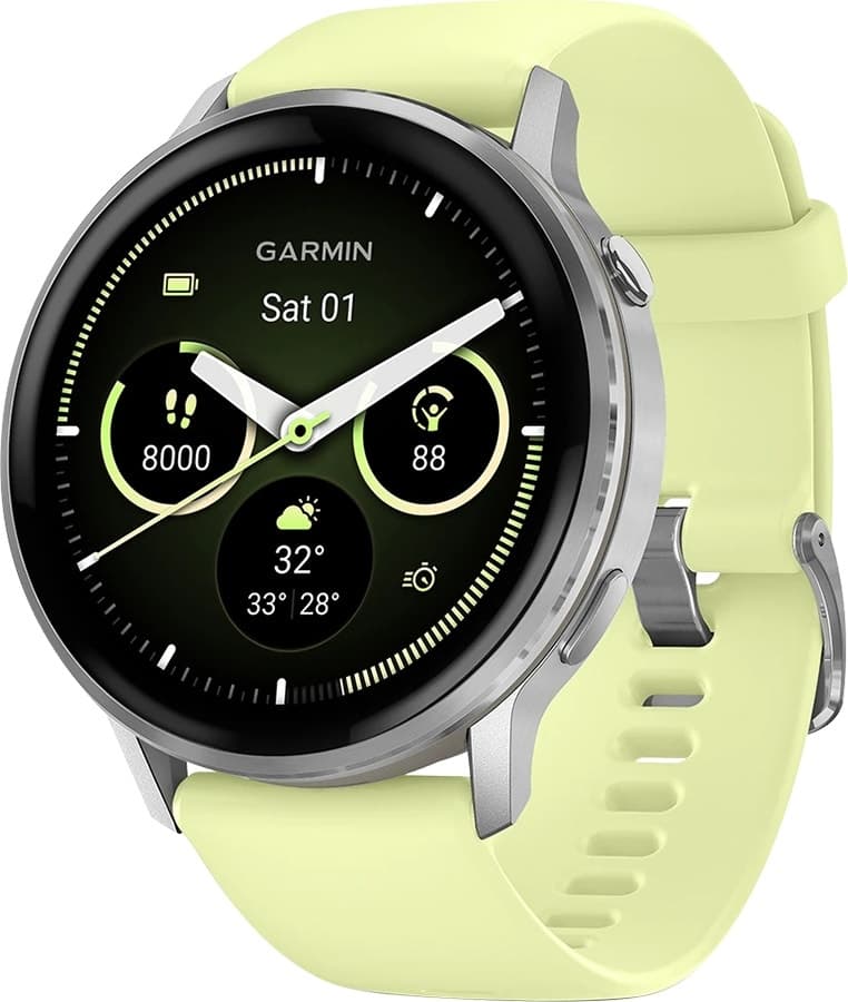 Smartwatch Garmin Venu 4 45MM 010-03014-02 Prateado Citron
