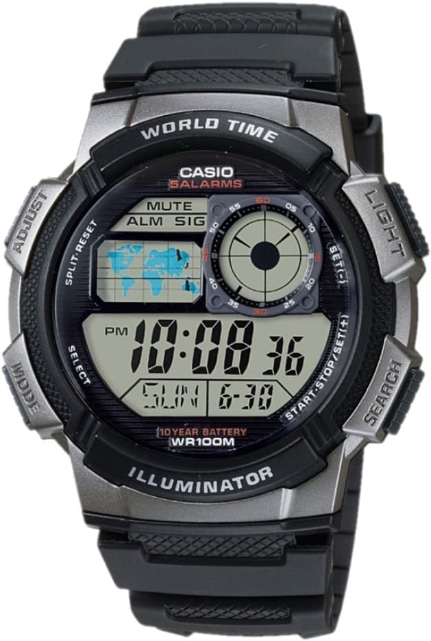 Relógio Masculino Casio Digital Ae-1000W-1BVDF