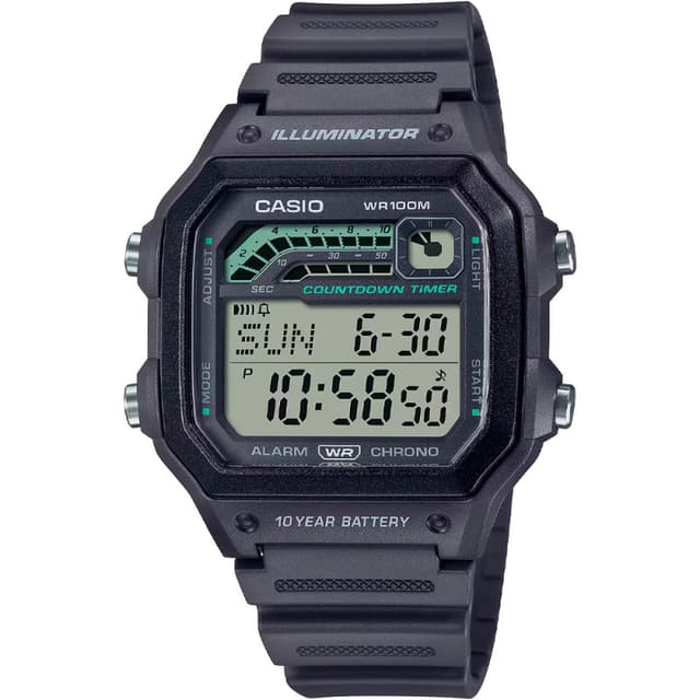 Relógio Masculino Casio Ws-1600H-8AVDF Cinza