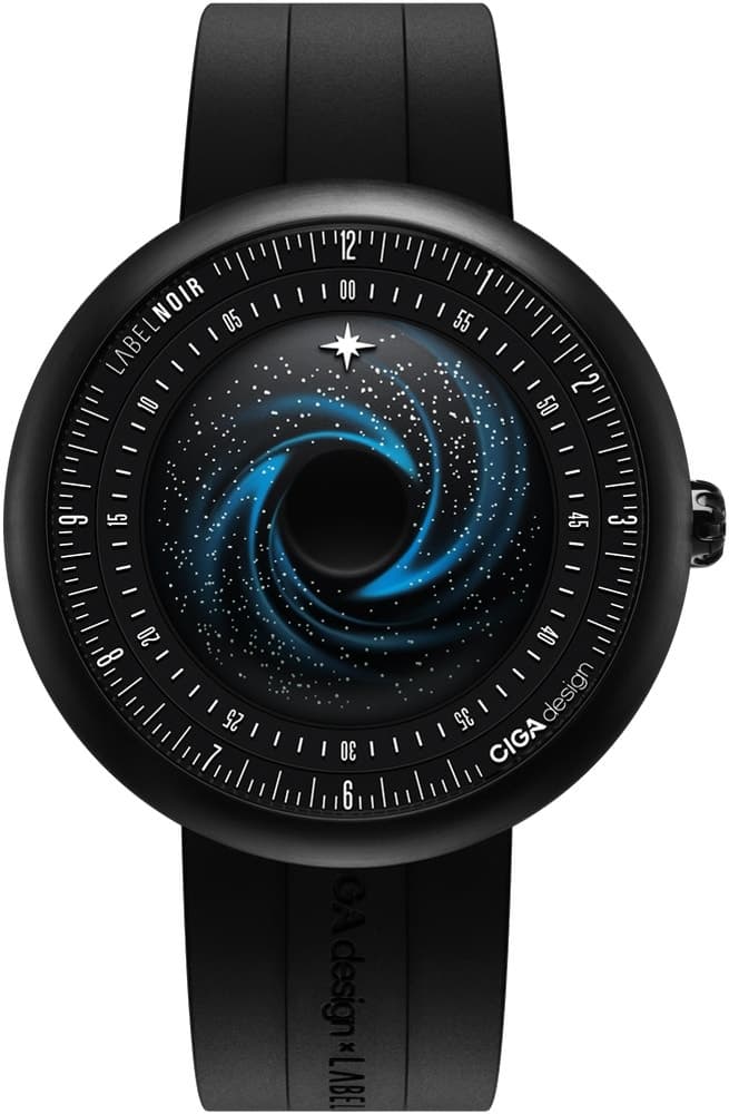 Relógio Masculino Ciga Design U035-Bb01-W6B X Label Noir U Series Black Star Titanium Dlc