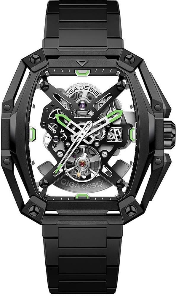 Relógio Masculino Ciga Design Z035-Bb01-W1B Z Series Hunter Automático Preto