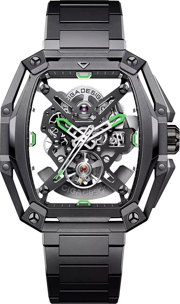 Relógio Masculino Ciga Design Z035-Gg01-W1G Z Series Hunter Automático Carbon