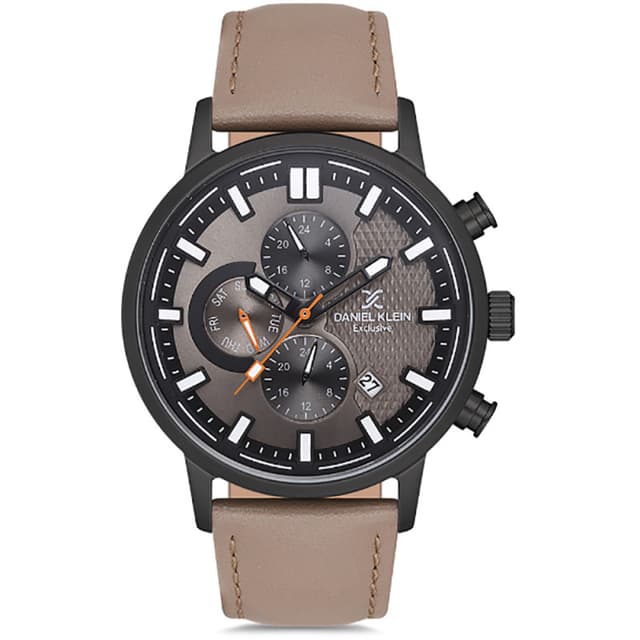 Relógio Masculino Daniel Klein Dk.1.12707-5 Exclusive Gents Marrom