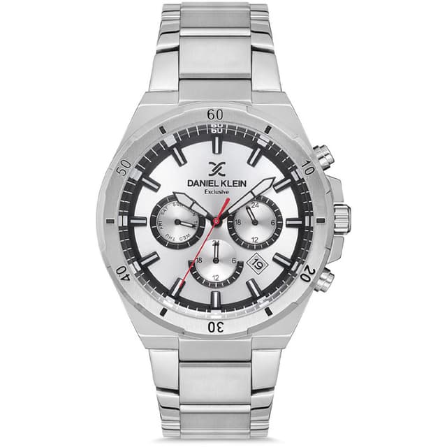 Relógio Masculino Daniel Klein Exclusive Dk.1.12605-1 Prata