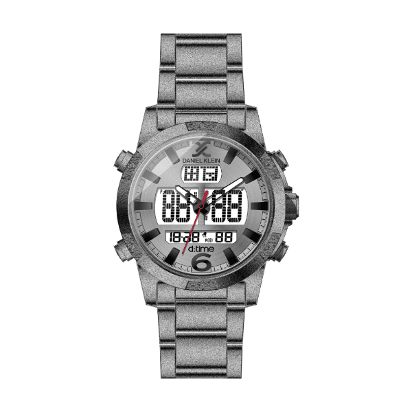 Relógio Daniel Klein D:Time Dk.1.12437-5 Masculino Digital Cinza