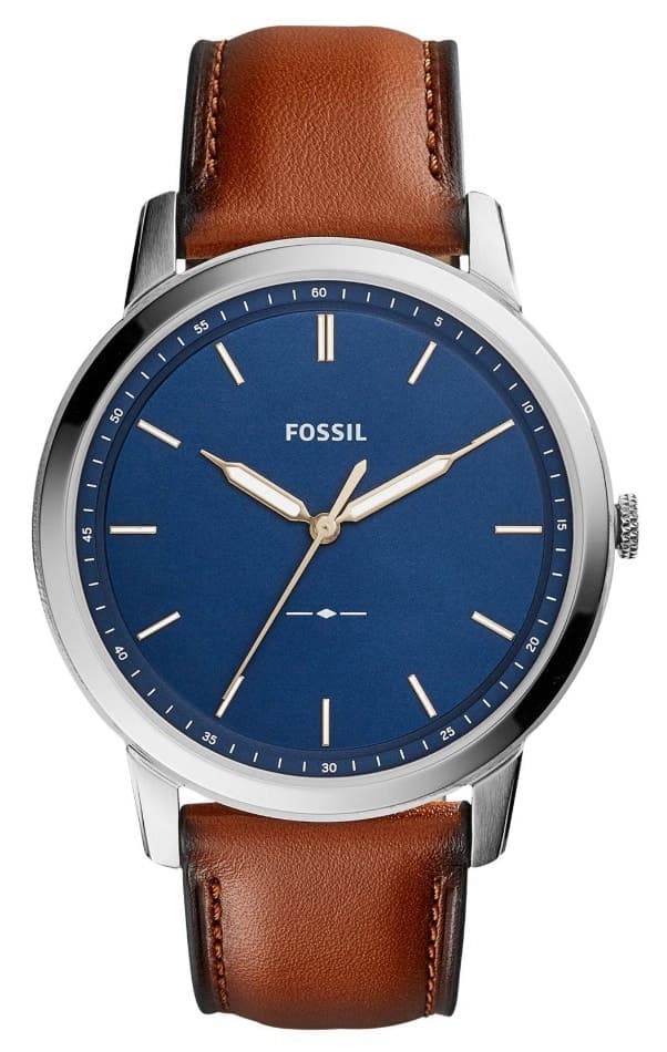 Relógio Masculino Fossil The Minimalist 3H Analógico Fs5304
