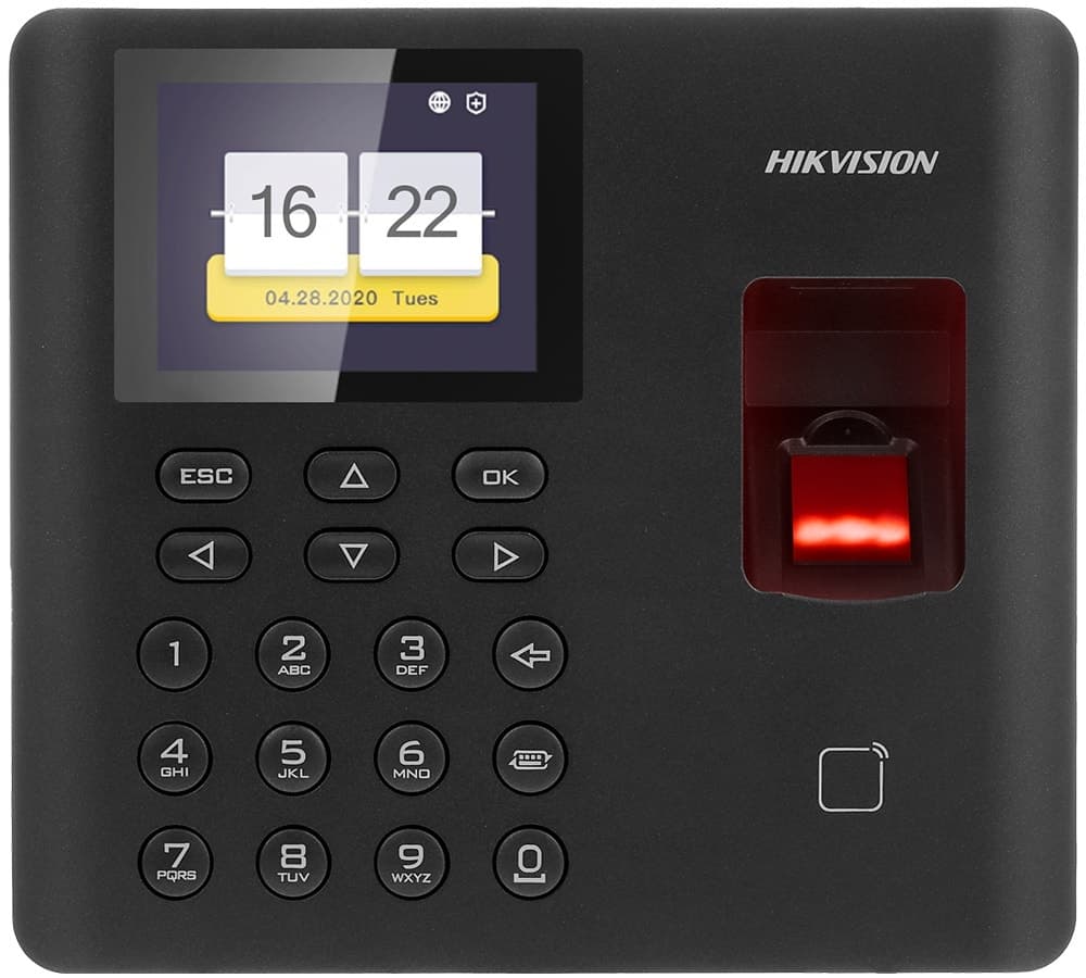 Relógio de Ponto Biométrico Hikvision Ds-K1A802AMF