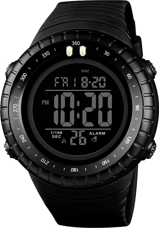 Relógio Skmei Masculino Digital Black/Black