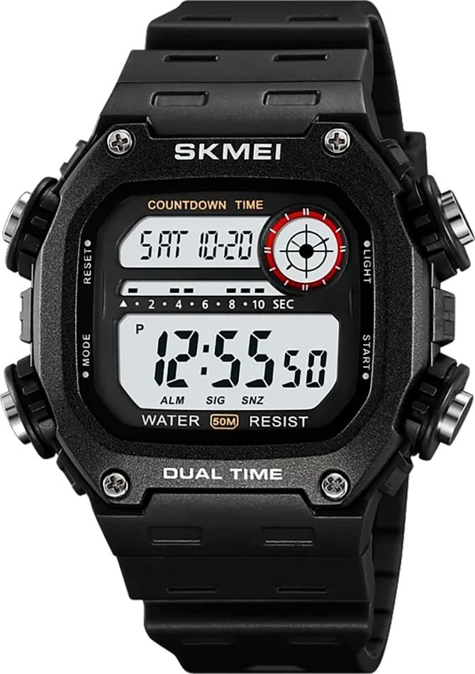 Relógio Skmei 2126 Masculino Preto/Branco