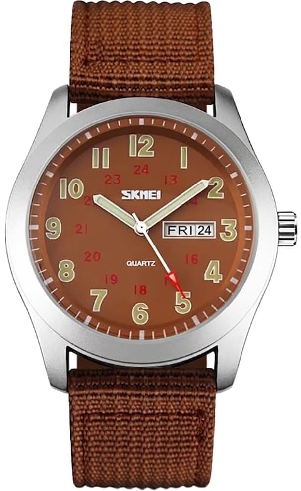 Relógio Skmei 9112 Marrom Masculino