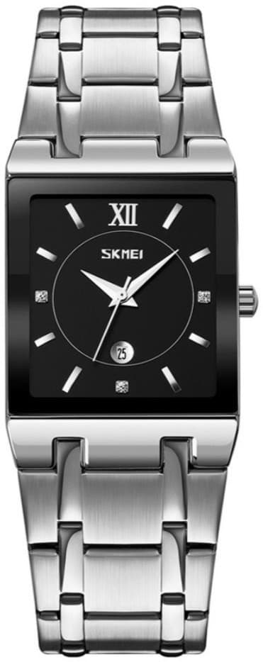 Relógio Skmei 9263 Prateado Preto - Masculino