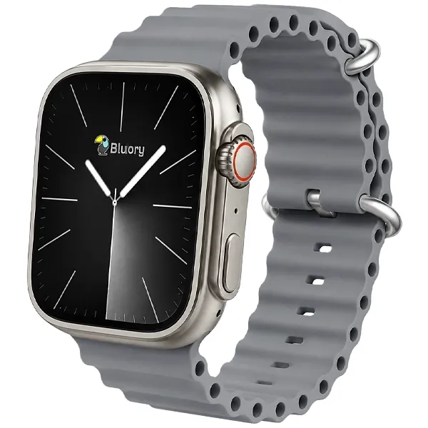Relógio Smartwatch Blulory Ultra Mini 2026 Bluetooth Cinza