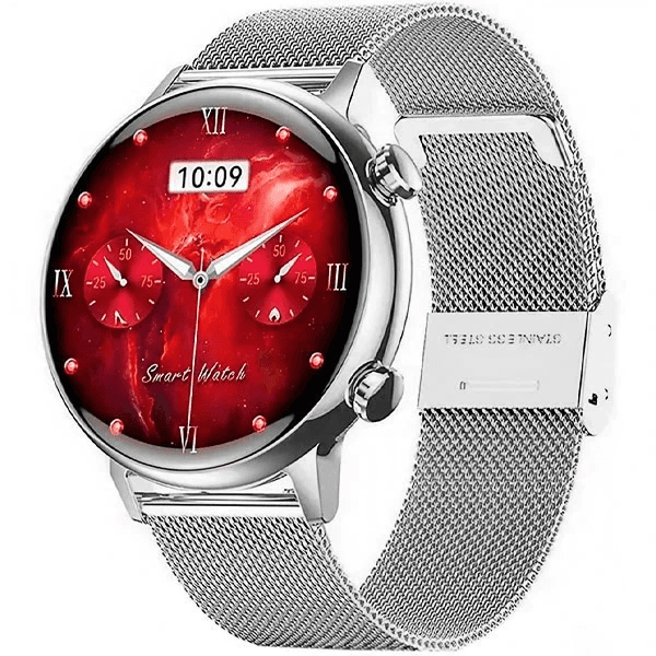 Relógio Smartwatch G-Tide Romance Lady Time SWA006A com Bluetooth - Prata