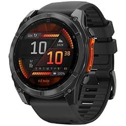 Relógio Smartwatch Garmin Fenix 8 AMOLED - Slate Cinza (010-02905-00)
