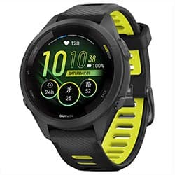 Relógio Smartwatch Garmin Forerunner 265S - Preto (010-02810-03)