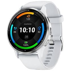 Relógio Smartwatch Garmin Venu 3 - Branco / Prata (010-02784-00)