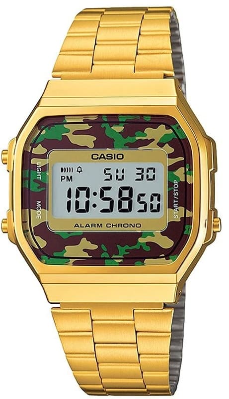 Relógio Unissex Casio Digital A168WEGC-3DF