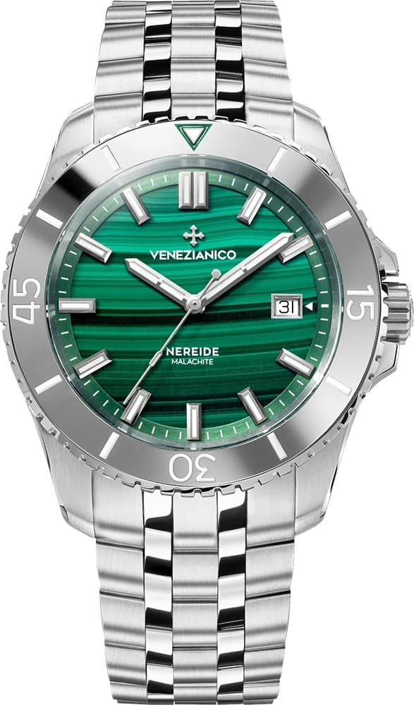 Relógio Venezianico 4521544S Nereide Malanchite - Masculino