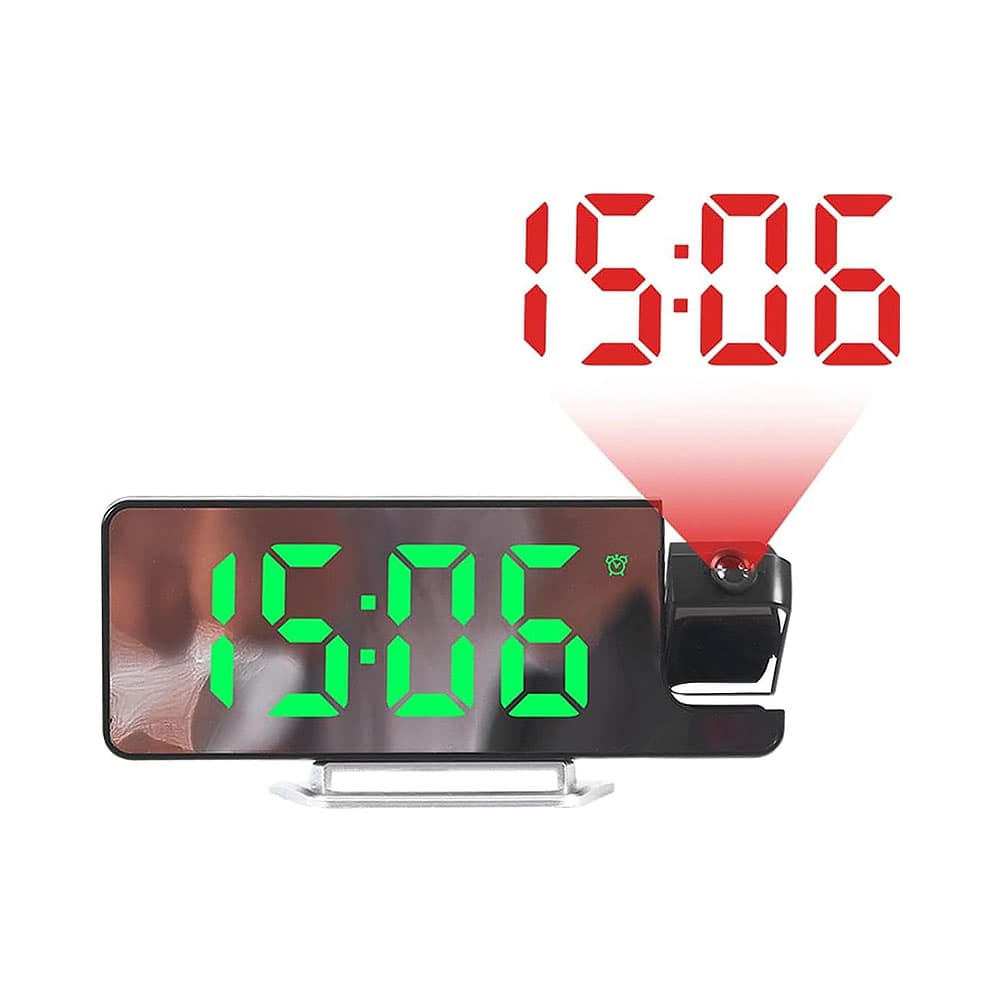Relógio Digital Satellite Ac-T6871 LED Verde