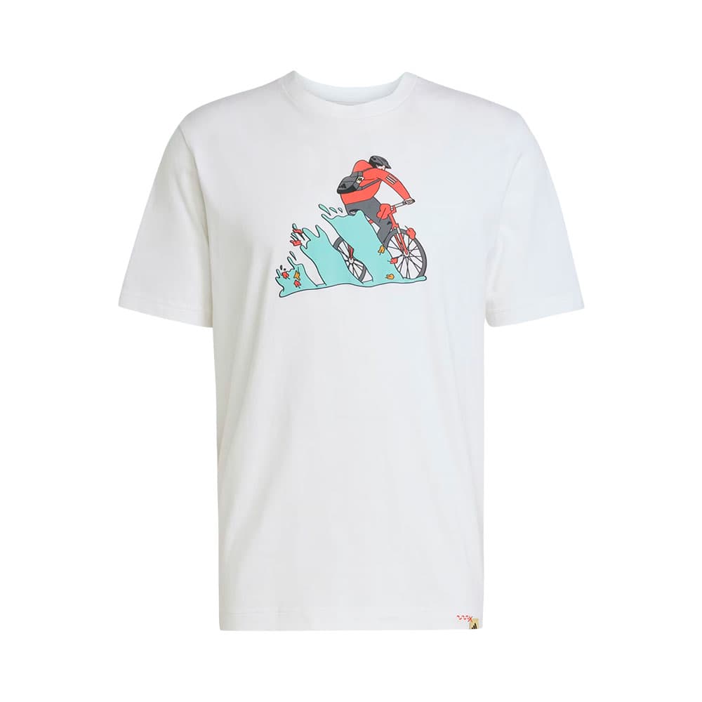 Camiseta Adidas Jm6496 Doodle Hunt Bike Masculina