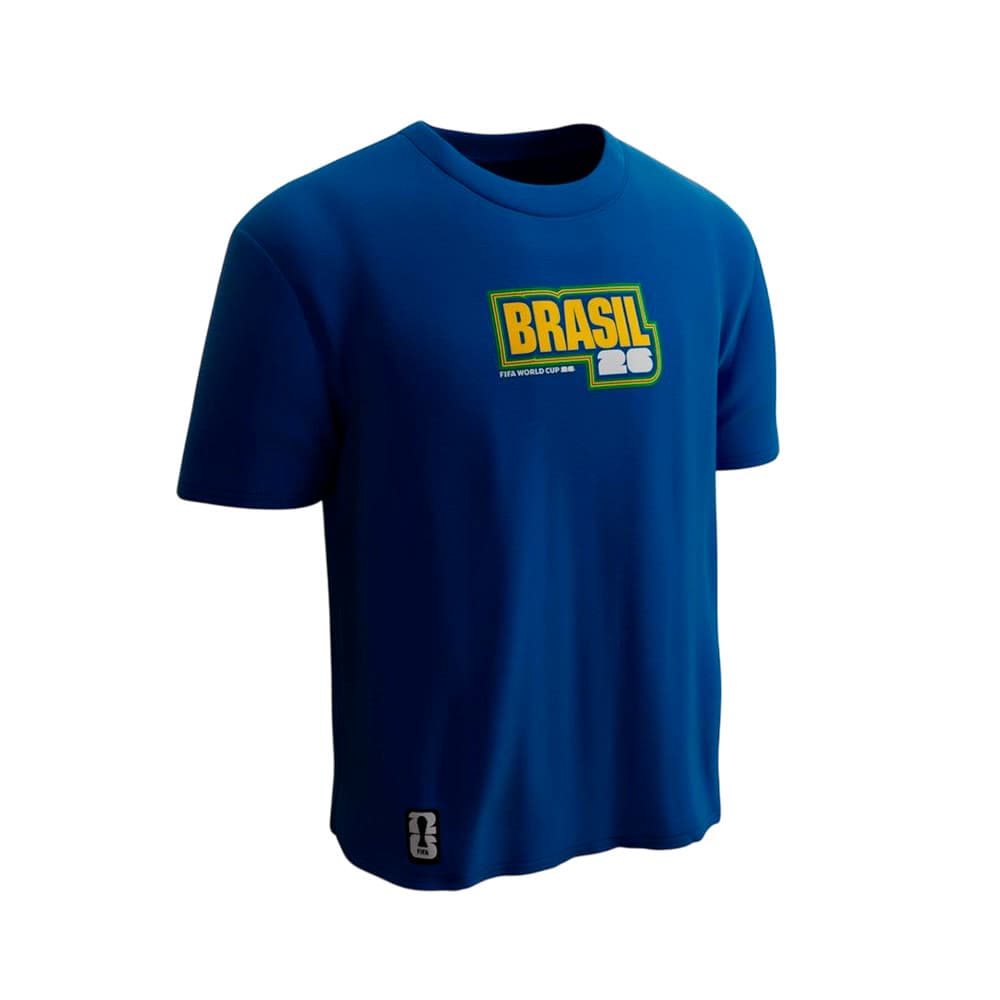 Camisa Masculina Fex Pro Fifts52610104-Bl1 Brasil World Cup 2026