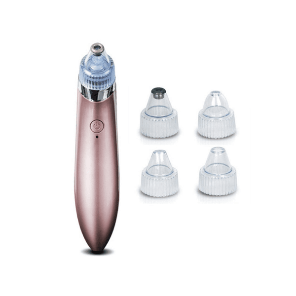Removedor de Cravos e Espinhas Elétrico Portátil Jb-8620 Rosa Ouro