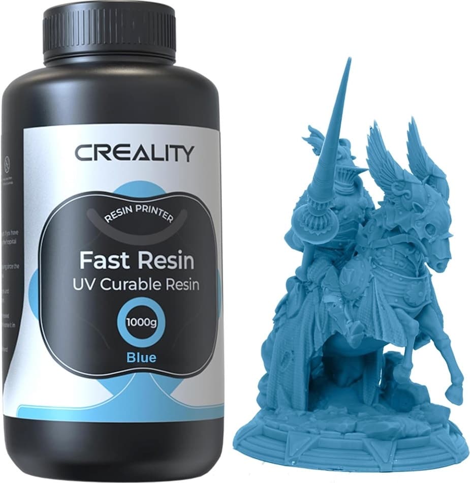 Resina Curável Creality Fast 1000G Azul