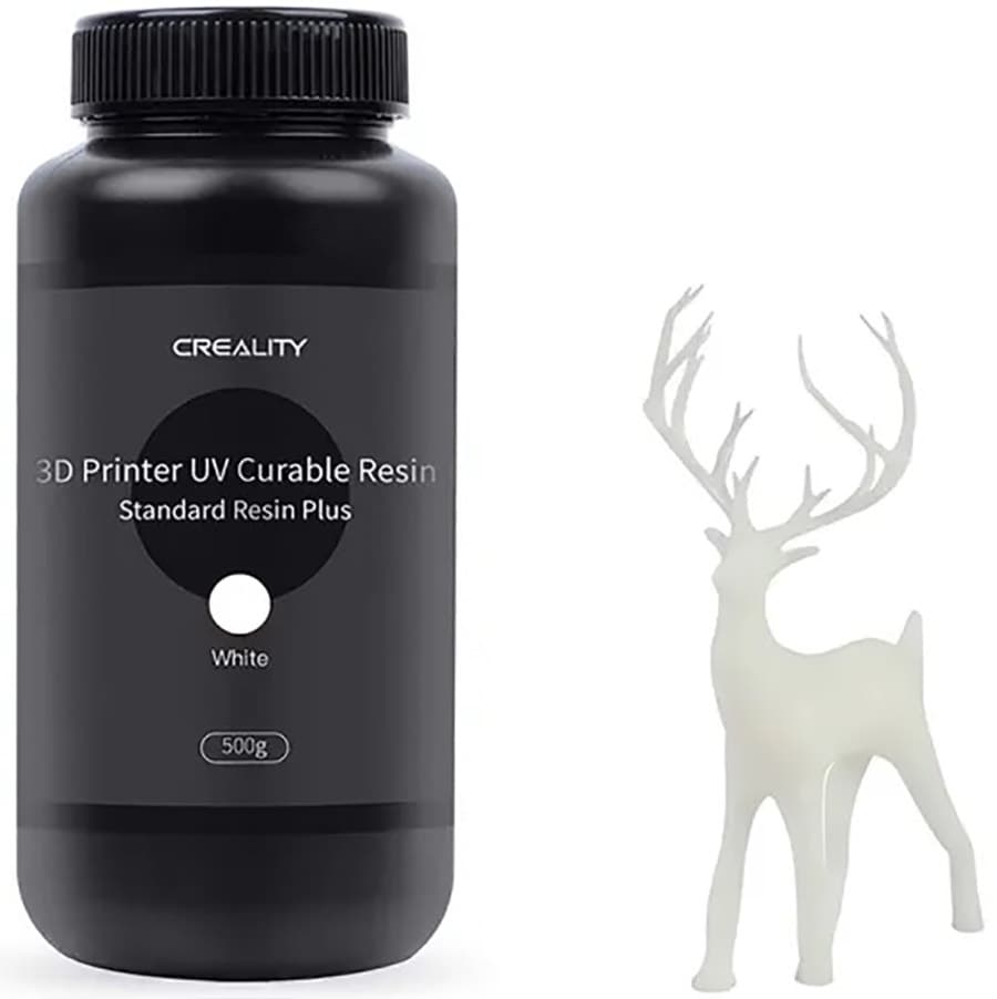 Resina Curável Creality Standard Plus 500G - Branca
